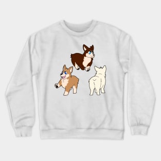 Corgis (Light) Crewneck Sweatshirt